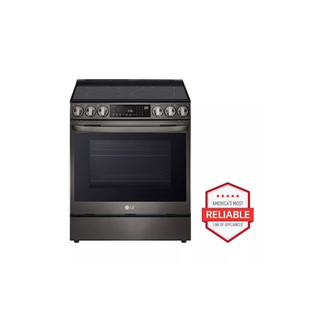 Lg 6.3 cu ft Smart Wi-Fi Enabled ProBake Convection InstaView Electric Slide-In Range LSEL6335D